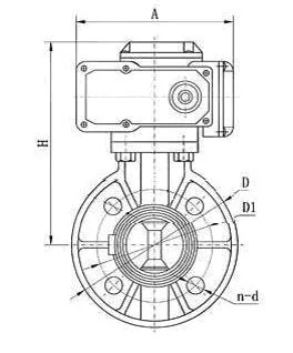 Leichtgewichtes PVC-Elektrobitterventil IP67 Durchlauftyp 1