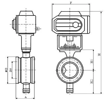 AC220V Kleinststrom-Elektroregulierungskugelventil aus Edelstahl 1
